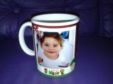 Caneca Porcelana Escolar de Natal