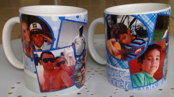 Caneca Porcelana Masculina com Foto e Nome