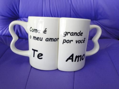 Caneca Dupla Coração